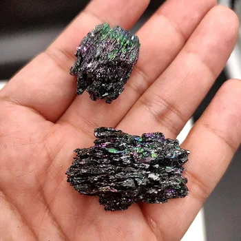50g/kott Loomulik seitse värvi kivi raw kivi mineraalse isend vulkaaniline kivim siseministeeriumi teenetemärgi sisustus