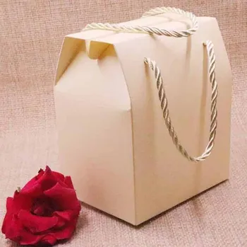 50tk 2018 hot müük Uus DIY Candy Box kinkekarbis 6Colours Pulm Favourate Kasti Kaardi Küpsised 8.9x10.5x6.7cm Pulmad Cake Box