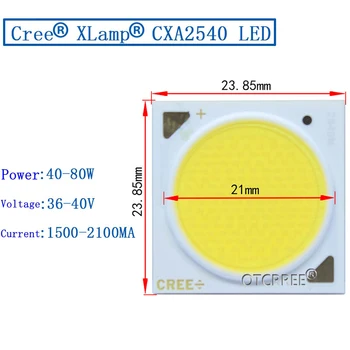 5TK/palju Cree Kõrge CRI 90-93 CXA1304 CXA1507 CXA1816 CXA2520 CXA2530 CXA2540 2700K 3000K 3500K 4000 K CRI90 COB Chip LED-Diood