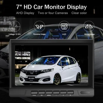 7 tolline AHD Traadita DVR Auto Kuvar Sõiduki Automaatne Ekraani, tagurdamiskaamera, Veoauto Jälgib Tagurpidi Tagasi üles Recorder Wifi Kaamera