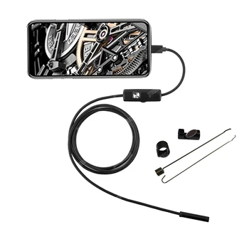 7mm 1M/2M/3.5 M/5M Android USB Endoscope Kaamera Madu USB Toru Kontrolli Andorid Mobile USB OTG Borescope Kaamera