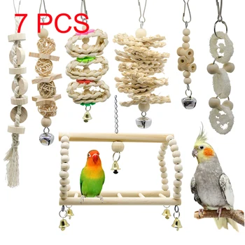7tk birds mänguasjad papagoi mänguasi esmane värv