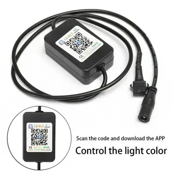 8Pcs LED RGB Alaosa Kerge Bluetooth-Rock Lamp Off-Road Truck Paat