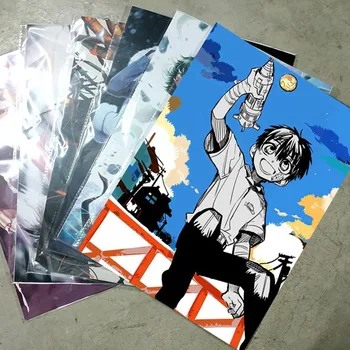 8pcs/set Anime Wc-Seotud Hanako-kun, Plakatid Art Paper Rippuvad Maalid Kodus Seina Kleebis Decor Fännid