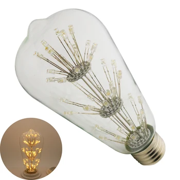 A19 ST64 G80 G95 G125, 3W LED, Bombilla Edison Lamp E27 Vintage Pirn Valgust Lampada Edison Pirn Retro Lamp Ampullid Decoratives