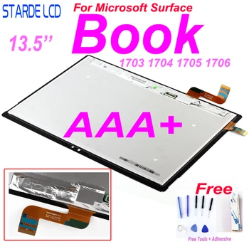 AAA+ Starde Originaal LCD-Microsoft Surface Book1, 1 Raamat 1703 1704 1705 1706 LCD Ekraan Puutetundlik Digitizer Assamblee