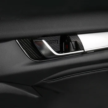ABS Car Styling Sisemine Ukse Käepide Kauss Katta Sisekujundus Kleebised Interjööri Vormimise Honda Accord X 10. 2018 2019 2020 Tarvikud