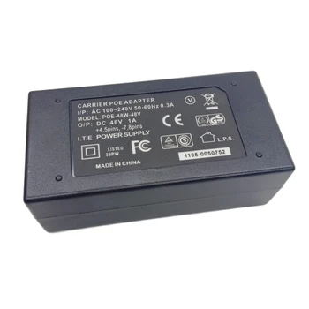 AC DC PoE power adapter Pakkumise 24V 48V 0.5 A 1A CCTV Aktiivne PoE Injector Ethernet 12 24 48 v 1000mA 500mA IP Kaamera