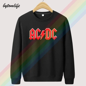 AC DC–Raputas Mind Retro Sügisel Kõrge Kvaliteedi Hupparit Top Topp Meeste Villased Riided Dressipluus Pullover Suurus Aasia