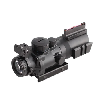 Acog 4x32 Red Dot Riflescope Reflex Taktikaline Optika Silmist Reguleerimisala RGB Reticle Koos 20mm Raudtee Airsoft Relvad Jahindus Riflescope