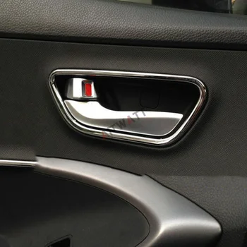 AITWATT Jaoks Hyundai Santa Fe ix45 2013 ABS Matt Sees ukselingi Kate Sisekujundus Raamid Vormimise Auto Tarvikud 6tk