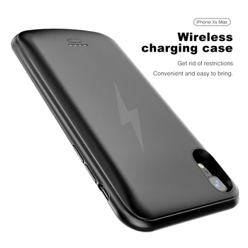 Aku Case For iPhone X XS Max XR Power Bank Võimu Juhul Audio-Slim Laadija Powerbank Case For iPhone 6 6S 7 8 Pluss 5 5S SE XR