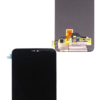 Algne AMOLED LCD Ekraan Oneplus 6T A6010 A6013 Puutetundlik Digitizer Assamblee 6.41 Tolli Raam Raam Kvaliteetne AAA+