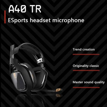 Algne Logitech A40TR 7.1 Gaming Headset Professional Gaming Kõrvaklapid ja 3.5 mm Juhtmega Over-Ear Kõrvaklapid Mikrofoniga