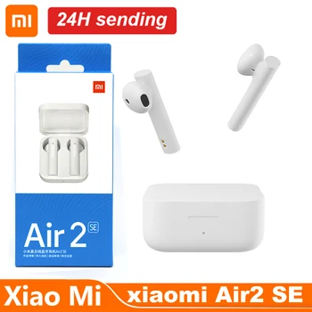 Algne Xiaomi Air2 SE Juhtmeta Bluetooth-Kõrvaklapp TWS AirDots Pro 2SE Mi Tõsi, Traadita Kõrvaklapid Pikk Oote-Touch Control