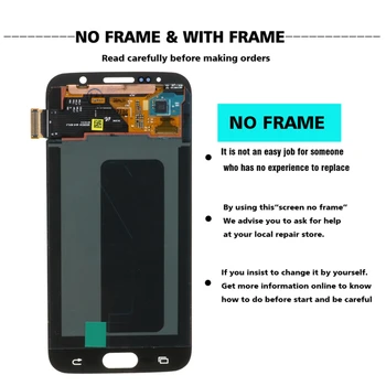 AMOLED Ekraani Digitizer Remont, Tööriistade Komplekt, Telefon Aksessuaar Samsung Galaxy S6