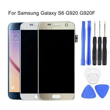 AMOLED Ekraani Digitizer Remont, Tööriistade Komplekt, Telefon Aksessuaar Samsung Galaxy S6