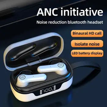 ANC Pro Bluetooth V5.1 Peakomplekti Aktiivne Müra Tühistamise Kõrvaklapid Laadimise Kasti Wireless Touch Control Earbuds TWS Kõrvaklapid
