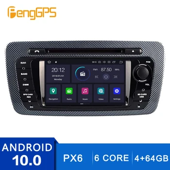 Android 10.0 GPS Navigatsiooni Seat IBIZA 2009-2013 Puutetundlik Multimeedia Headunit-CD-DVD-Mängija, FM / AM Raadio Koos Carplay PX6