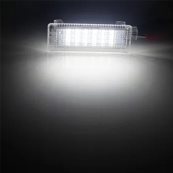 ANGRONG 18 SMD Valge Canbus LED Jalgade Ukse Viisakalt Trunk Light BMW E81 E87 E63 E90 E91 E92