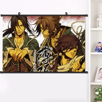 Anime Hakuouki Shinsengumi Kitan Toudou Heisuke Seina Leidke Plakat Manga Seinal Ripub Plakat Kodu Kaunistamiseks Art pilt 40x60cm