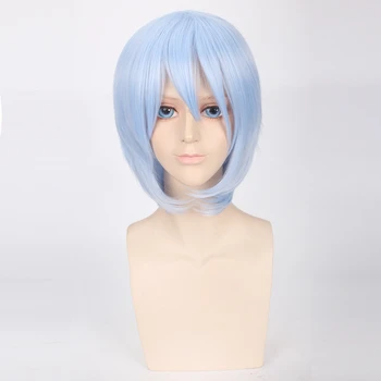 Anime Idolish7 Yotsuba Tamaki Cosplay Parukas Sinine Lühike Soojuse-vastupidavad Kiud Hairpiece Osaline Kostüüm Parukad Meeste Naiste