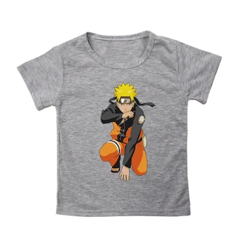 Anime Naruto Kids T-Särk 3D Print Laste Riided Beebi Poistele Tüdrukute Vabaaja T-särgi Suvel Lühikesed Varrukad Tee Tops Puuvill Kostüüm