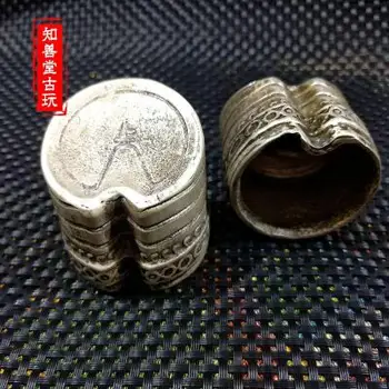 Antiik-müntide kogumise hobuseraua hõbe ingot