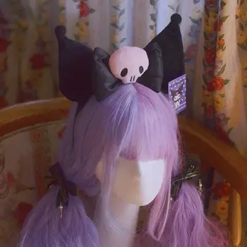 Armas Kuromi Kõrva Peapael Palus Hairband Pool Tüdrukud Kawaii Cosplay Kostüüm Halloween Anime Tarvikud Kingitus Naistele