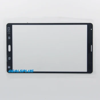Asendamine Uue Esi Klaasi Välimine Klaas Objektiivi Paneel Samsung Galaxy Tab S 8.4 LTE T705 SM-T705 Must Valge