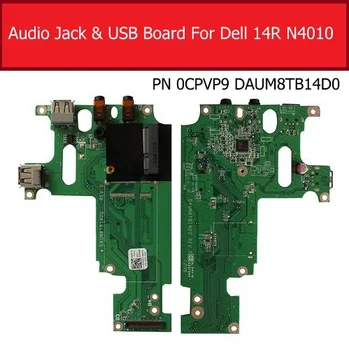 Audio jack Juhatuse Dell insprion 14R N4010 USB Porti & Ethernet trükkplaadi Väljavahetamist PN 0CPVP9 DAUM8TB14D0 HEA Test