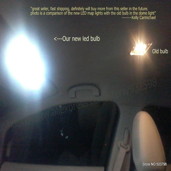 Auto Auto Led interior light 2018 Audi q3 Q3 Quattro kaardi Lugemine Ukse kindalaegas Pagasiruumi pirnid 10pc