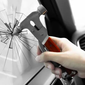 Auto avarii multi-function koonus lamba-hammer / kirves haamer Ohutuse haamer elu haamer aknas kaitselüliti auto tarvikud