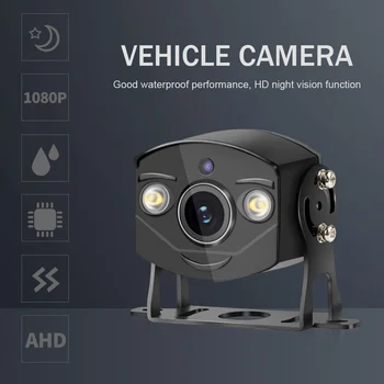 Auto Backup Kaamera IR Night Vision Veekindel AHD Sõiduki tagurdamiskaamera Auto Backup Jälgida Universal Jaoks Maja Teisaldatav