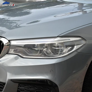 Auto Esitulede Tint Must kaitsekile Taillight Läbipaistev TPU Kleebis BMW 5 Seeria G30 M5 F90 2017-2020 Tarvikud