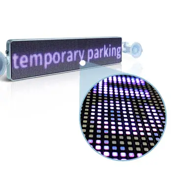 Auto LED-Ekraan, Auto Tagumine Aken tahvli Auto Programmeeritav LED Kerimine Sõnum Ekraanile Juhatuse Business Reklaam Tööriist