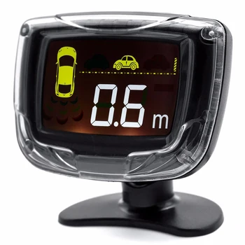 Auto Parkimine Abi 8 Parkimise Andur Taga Ees Backup Tagurdamine Andurid Radar Komplekti koos LCD Ekraan-Monitor Alarm Süsteem 12V