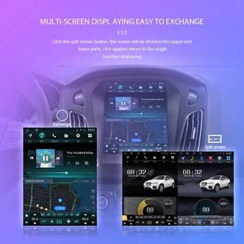 Auto Raadio Subaru Outback 9.7 Tolline 2010-Android 9.0 Carplay DSP Streeing Ratta Tesla Stiilis GPS Navigation Multimeedia