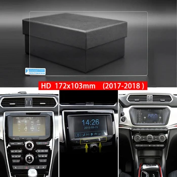 Auto Screen Protector Film Haval H2 2016 2017 2018 Karastatud Klaasist Auto Navigatsiooni GPS Ekraani kaitsekile Kleebis