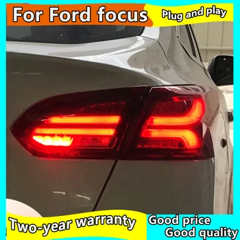 Auto Stiil Ford Focus tagatuled-2018 Focus Sedaan LED Saba Lamp LED PÄEVATULED Signaali Pidur, Tagurpidi auto Tarvikud