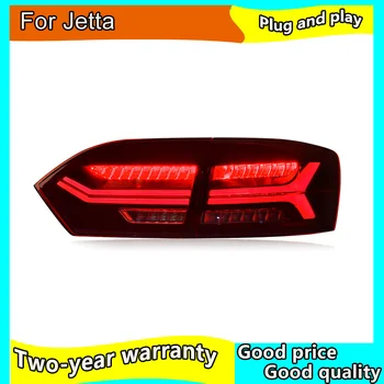 Auto Stiil VW Jetta Tagatuled 2011. -. aasta Jetta LED Saba Lamp+suunatuli+Pidur+Reverse LED valgus