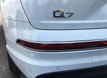 Auto-styling Matt ABS Plastikust Tagumise udutule Lambi raam Katta Sisekujundus 2tk Audi Q7 4M 2016 2017