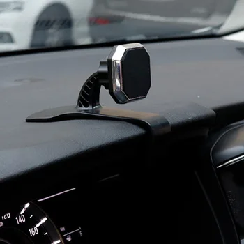 Auto Sõidukile Paigaldatud Magnet Äraveo Bracket 360 Kraadi Pöörleva Instrumendi Plaat Magnet Mobiiltelefoni Tugi Omanik