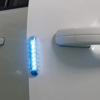 Auto Uks Anti-Staatiline Päikeseenergia Kaitse Kaitseraua Kokkupõrke-LED-Crash Bar Teenetemärgi Valgus