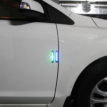 Auto Uks Anti-Staatiline Päikeseenergia Kaitse Kaitseraua Kokkupõrke-LED-Crash Bar Teenetemärgi Valgus