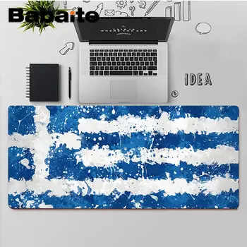 Babaite tippkvaliteediga Kreeka kreeka riikide lippe Unikaalne Desktop Pad Mäng Mousepad Tasuta Kohaletoimetamine Large Mouse Pad Klaviatuurid Matt
