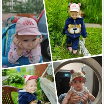 Baby Puuvillane Pehme Nokk Müts Puu-Beebi Müts Suvel Lapsed Mütsid Imiku Päike Kork