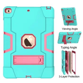Baby Safe Raskeveokite Silikooni Puhul Apple iPad 10.2 2019 iPad 7 7. Põlvkonna A2200 A2198 A2232 Tablett Armor Juhul+Kile+Pliiats