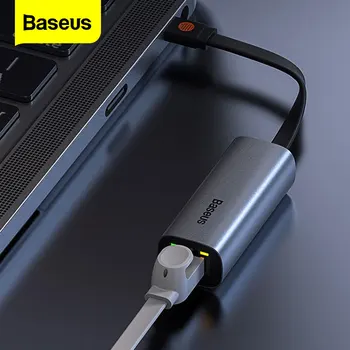 Baseus Ethernet Adapter USB Type C RJ45 Võrgu Kaart USB Converter Gigabit Lan Adapter Sülearvuti Macbook pro iPad Lüliti