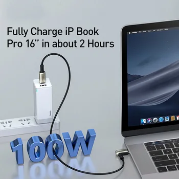 Baseus PD 100W USB-C USB Type C Kaabel MacBook Pro iPad Kiire Tasuta Kiire Laadimine 4.0 Tüüp C 3.1 HDMI-Kaabli abil ühilduva